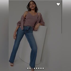 Old Navy V-Neck Rib Knit Sweater Tank Top